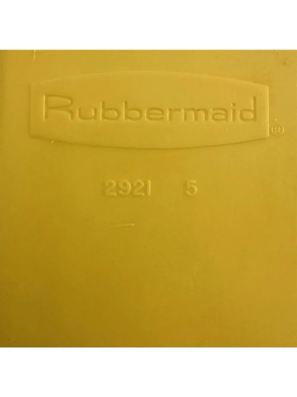 Vintage Rubbermaid Silverware Tray 2921 Yellow Plastic Mid Century